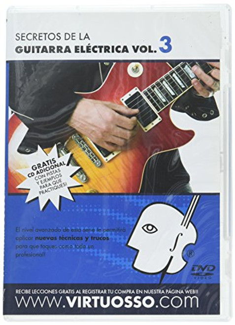 Virtuosso Electric Guitar Method Vol-3 -Curso De Guitarra Eléctrica Vol-3- SPANISH ONLY