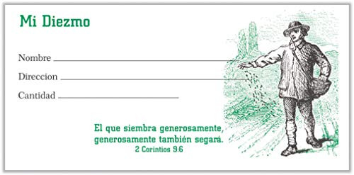 Spanish - Offering Env-Tither -2Cor 96-