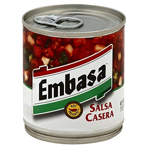Embasa Salsa Casera - Hot  7-Ounce -Pack of 12-