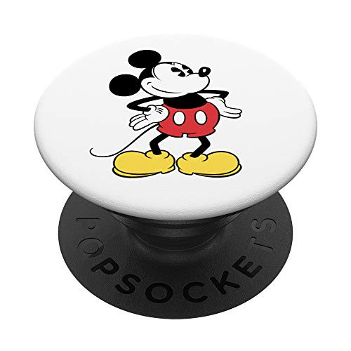 Disney Mickey Mouse Hands on Hips Pose PopSockets PopGrip Swappable Grip for Phones and Tablets