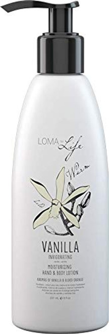 Loma Hair Care Vanilla Hand and Body Lotion  Vanilla and Blood Orange  8 fl- oz-