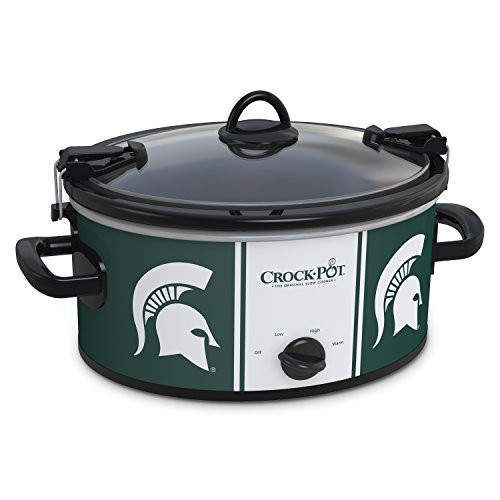 Crock-Pot Michigan State Spartans Collegiate 6-Quart Cook & Carry Slow Cooker Crock-Pot Michigan State Spartans Collegiate 6-Quart Cook & Carry Slow Cooker