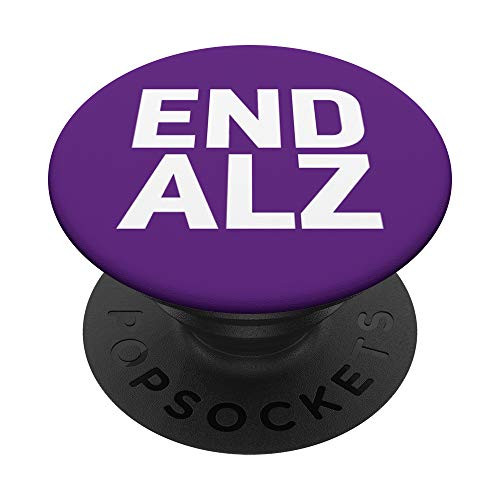 Alzheimers Awareness Products Purple ENDALZ END ALZ PopSockets Grip and Stand for Phones and Tablets Alzheimers Awareness Products Purple ENDALZ END ALZ PopSockets Grip and Stand for Phones and Tablets