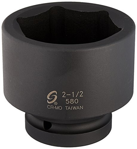 Sunex 0580 1-Inch Drive 2-1/2-Inch Impact Socket