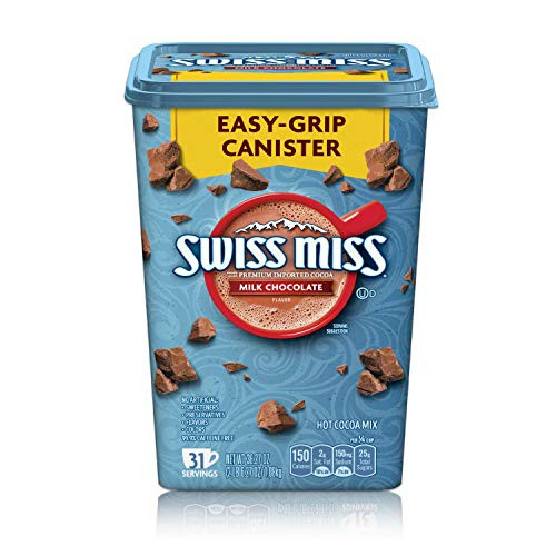 Swiss Miss Milk Chocolate Flavor Hot Cocoa Mix Canister  38-27 oz- -Pack of 5-