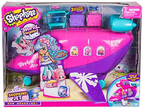 Shopkins Plane Playset, Plus 3 Exclusive (Amazon Exclusive)