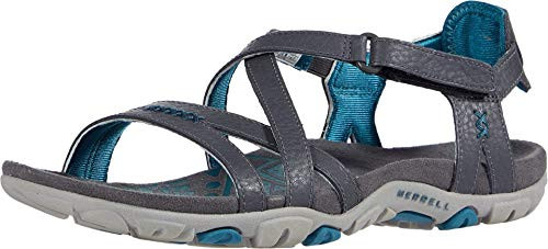 Merrell Womens Sandspur Rose LTR Sandal  Granite-Dragonfly  5