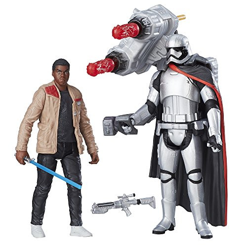 Star Wars The Force Awakens Finn -Jakku- vs- Captain Phasma