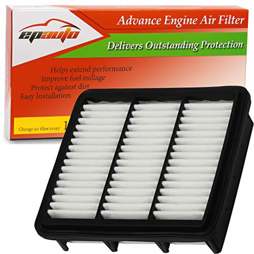 EPAuto GP470 -CA10470- Replacement for Hyundai-Kia Extra Guard Rigid Panel Air Filter for Elantra L4 2-0L -2007-2012-  Forte -2010-2013-  Forte Koup -