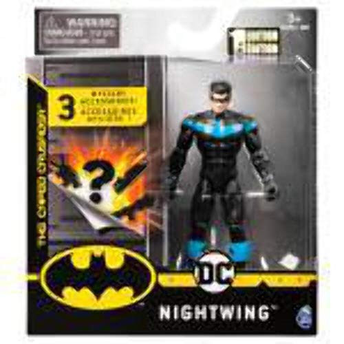 DC Batman 2020 Nightwing 4-inch Action Figure by Spin Master DC Batman 2020 Nightwing 4-inch Action Figure by Spin Master