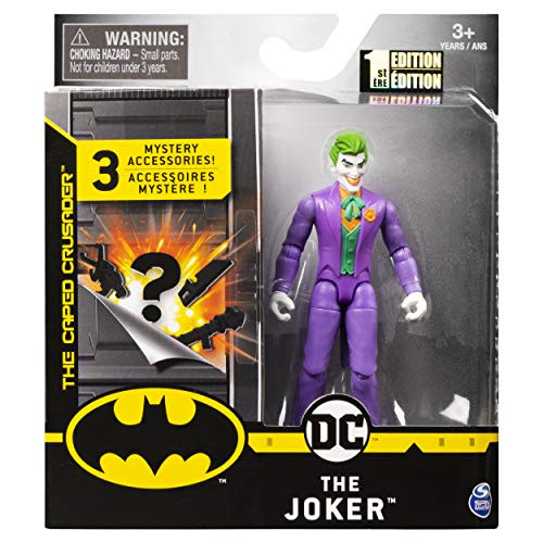 DC Batman 2020 The Joker 4-inch Action Figure by Spin Master