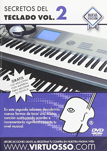 Virtuosso Musical Keyboard Method for Beginners Vol-2 -Curso De Teclados Para Principiantes Vol-2- SPANISH ONLY