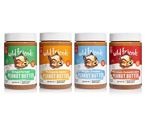 Wild Friends Foods Natural Seasonal Peanut Butter Variety Pack Gluten Free Palm Oil Free 4 Count Wild Friends Foods Natural Seasonal Peanut Butter Variety Pack Gluten Free Palm Oil Free 4 Count