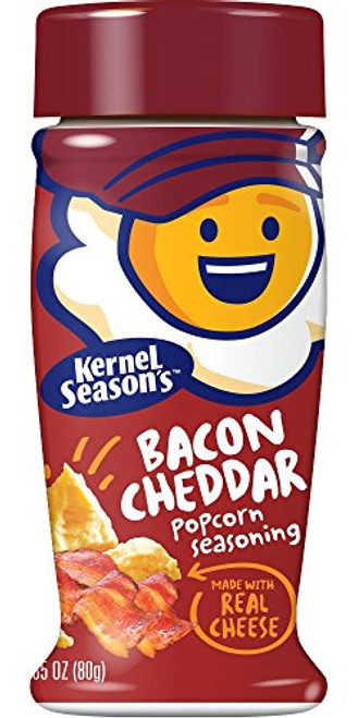 Kernel Seasons Popcorn Seasoning Bacon Cheddar 2-85 Ounce -Pack of 6- Kernel Seasons Popcorn Seasoning Bacon Cheddar 2-85 Ounce -Pack of 6-