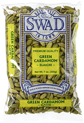 Great Bazaar Swad Green Cardamom  7 Ounce