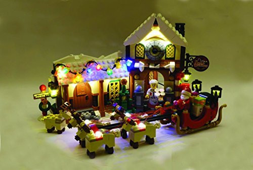 Brick Loot LED Lighting Kit for Lego Santas Workshop - 10245 -Lego Set NOT Included-
