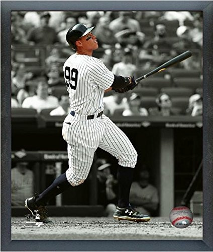 Aaron Judge New York Yankees Spotlight Action Photo -Size 12 x 15- Framed