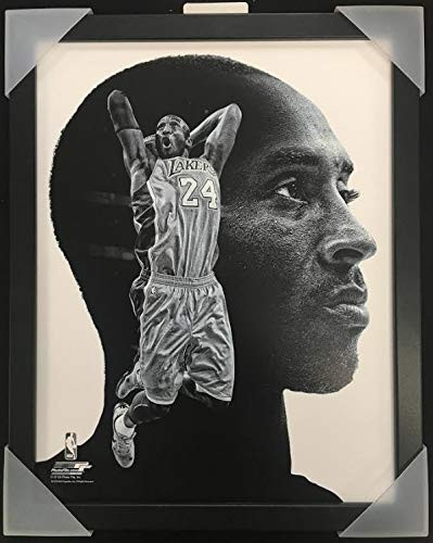 Kobe Bryant Los Angeles Lakers PROFile Photo -Size 12 x 15- Framed