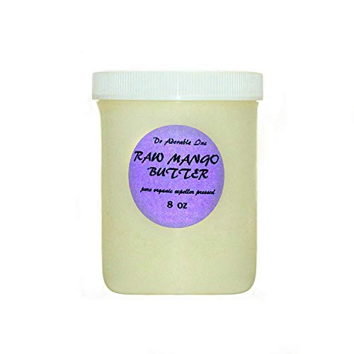Mango Butter Organic 100 Pure Raw by Dr-Adorable 8 Oz