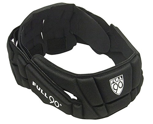 Full 90 Sports PREMIER Performance Soccer Headgear, Black, Small/Medium