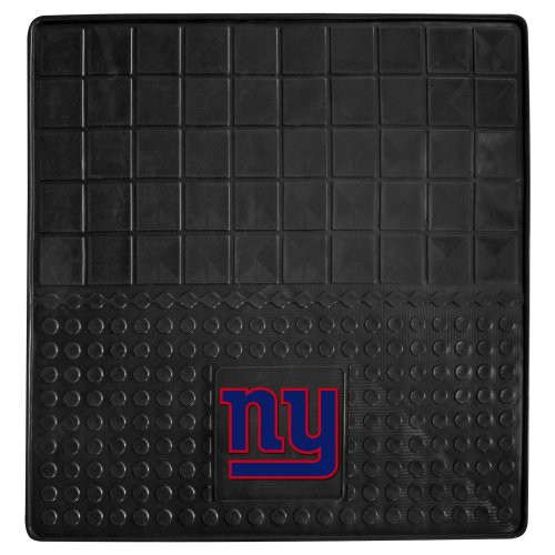FANMATS NFL New York Giants Vinyl Cargo Mat Black 31x31 FANMATS NFL New York Giants Vinyl Cargo Mat Black 31x31