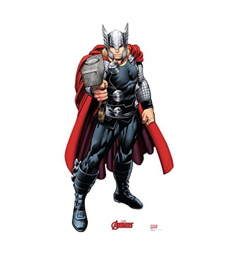 Thor - Marvel's Avengers Animated - Advanced Graphics Life Size Cardboard Standup Thor - Marvel's Avengers Animated - Advanced Graphics Life Size Cardboard Standup