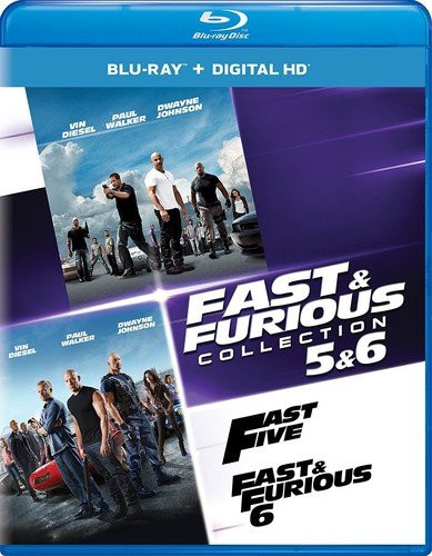 Fast and Furious Collection 5 and 6 -Blu-ray-