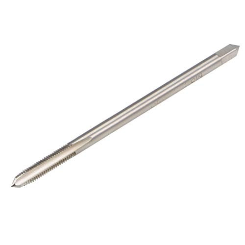 uxcell Metric Machine Tap M5 Thread 0-8 Pitch H2 Accuracy 3 Flutes High Speed Steel