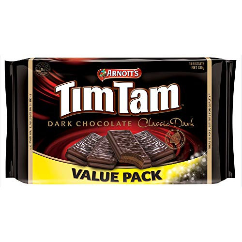 Arnotts Tim Tam Dark Chocolate Value Pack 330g