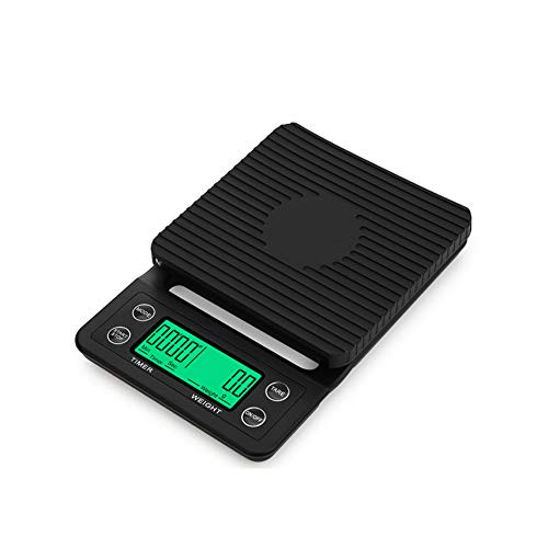 5KG-0-1G Drip Coffee Scale With Timer Portable Electronic Digital Kitchen Scale High Precision LCD Electronic Scales?5KG-0-1G?