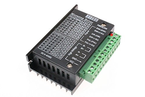 NOYITO TB6600 Stepper Motor Driver 32 Segments DC 9 to 40V 4-0A Suitable for 42 57 86 Type 2 Phase 4 Phase Stepper Motor - Upgraded Version