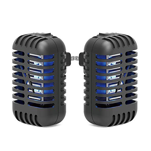 Micnaron Indoor Plug-in Bug Zapper - Mosquito Trap with UV Light - Indoor Mosquito Killer - Electric Insect Repellent - Gnat Trap for Mosquitoes Fruit