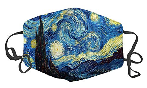 LuxSweet Starry Night Face Mask Fashion Anti-dust Face Mouth Mask Windproof Adjustable Washable Dust Mask LuxSweet Starry Night Face Mask Fashion Anti-dust Face Mouth Mask Windproof Adjustable Washable Dust Mask