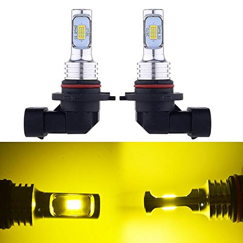labwork 2pcs Extreme Super Bright LED 9005 - HB3 Headlight Bulbs - Kit High-Low Beam 9005 LED Bulb LED Headlights Bulbs Lamp Replacement - 3000K Yello