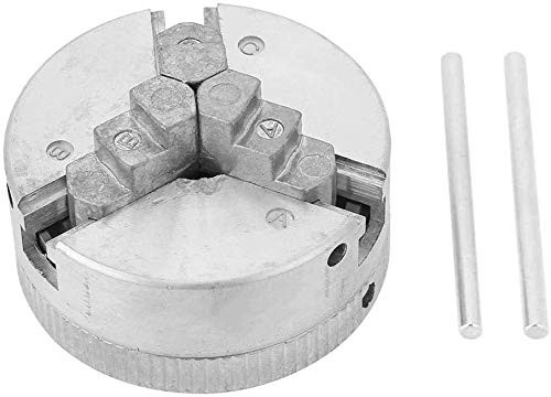 Z011 3-Jaw Chuck  Three Jaw Self Centering Lathe Chuck for Mini Lathe  Clamping Diameter 1-8-56mm