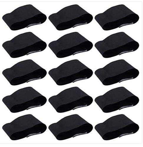 Tmtop 15pcs-lot Black Elastic Arm Band Armband Respect Funeral Mourning Sport Team Football