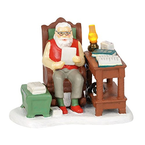 Department56 Department 56 Original Snow Santa Comes to Town 2018 Village Figures