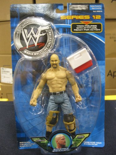 WWF Tron Figure Series 12 "Stone Cold Steve Austin" 2001 Figure