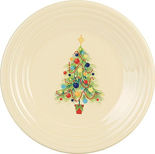 Fiesta 9-Inch Luncheon Plate  Christmas Tree