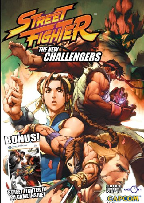 Street Fighter The New Challengers DVD - Street Fighter IV PC Game bundle Street Fighter The New Challengers DVD - Street Fighter IV PC Game bundle