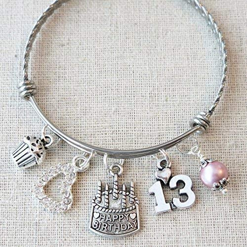 13th BIRTHDAY GIRL Bracelet Happy 13th Birthday Charm Bracelet Teenage Daughter Gift Ideas Birthday Gifts for Girls 13 Year Old Girl Birthday 13th BIRTHDAY GIRL Bracelet Happy 13th Birthday Charm Bracelet Teenage Daughter Gift Ideas Birthday Gifts for Girls 13 Year Old Girl Birthday
