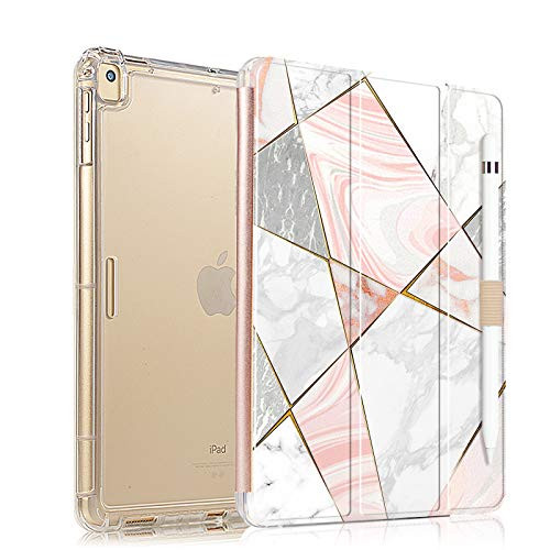 iPad 8th Generation Case  iPad 7th Generation Case  iPad 10-2 2020-2019 Case  Translucent Frosted Back Protective Smart Cover for 10-2 iPad 8 - iPad