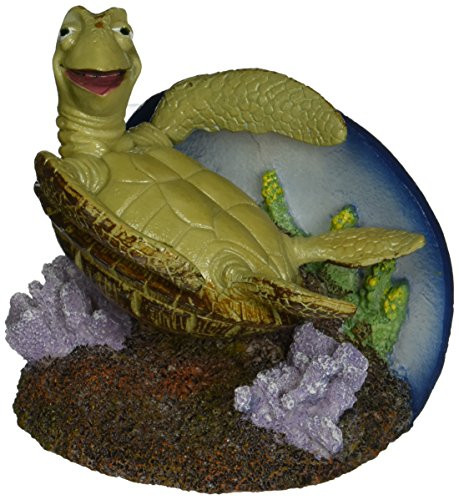 Penn Plax Finding Nemo Resin Ornament  Crush Backflipping  4-Inch