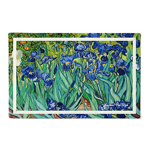 Monarque - Irises - Van Gogh - Package of 25 Paper Place Mats