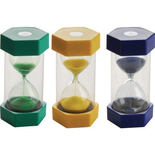 Constructive Playthings Set of 3 Sand Timers
