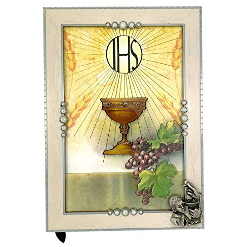 Needzo First Communion Picture Frame Keepsake Gift for Boys  6 7-8 Inches
