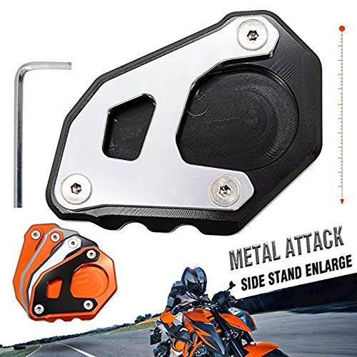 motorcycle kickstand side stand enlarger extension enlarger pate pad For KTM 1050 ADVENTURE 1190 ADVENTURE-R 2014-2019 1090 ADVENTURE-R 2016-2019 1290