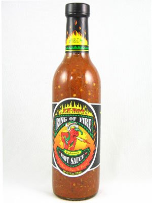 Ring of Fire XX-Hot Habanero Hot Sauce 12-5oz -Pack of 3-