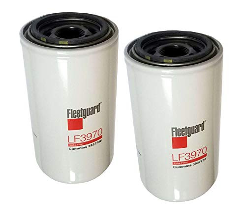 Fleetguard Oil Filter LF3970 Cummins ISB Engine -Pack of 2-