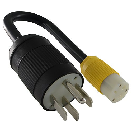 Conntek Welder Adapter P1450620 NEMA 14-50P to NEMA 6-15/20R Pigtail Adapter Cord